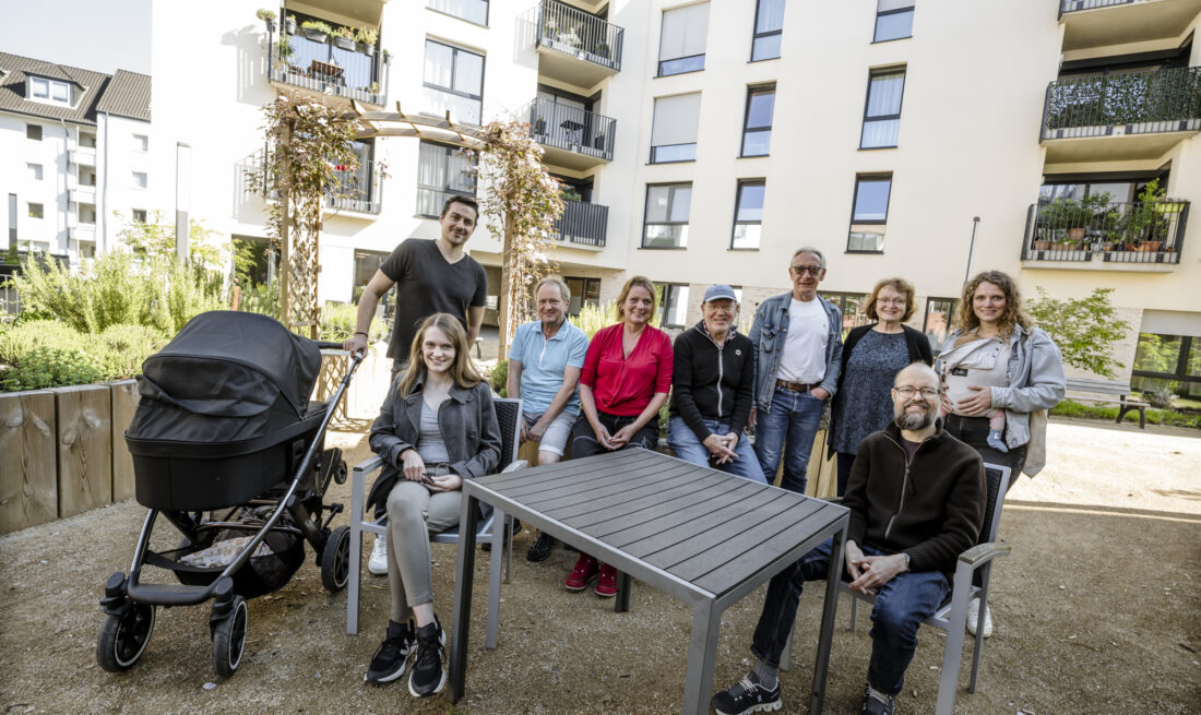 Mehrgenerationenwohnen an der Benrodestraße in Düsseldorf Benrath